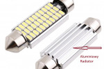 Żarówka C5W Rurkowa 36 mm 27 LED  4014 SMD