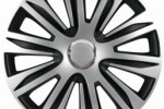 KOŁPAKI 15 NARDO SILVER&BLACK/KPL-4SZT/