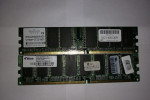 Pamięci ram DDR2 2X 512 MB 400 MHz CL3