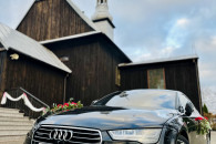 Auto do ślubu, Czarne Audi A7 S-Line
