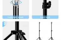 Statyw na Oświetlenie Reflektory PAR LED Efekty