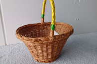 Koszyczek koszyk wielkanocny wiklinowy