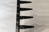 Zawiasy do drzwi bramy kute żelazo 4 sztuki