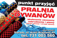 Pralnia dywanów - Punkt przyjęć