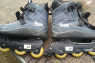 rolki skorzane skurkowy but firmowe okazja 42