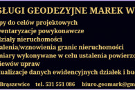 Usługi geodezyjne