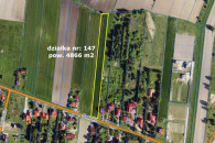 Działka rolno-budowlana ul. Sadowa Jeziory