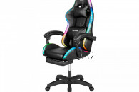 Fotel gamingowy Kruger&Matz GX-150 Czarny LED
