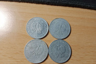 monety 50 gr 1976/77/78/84