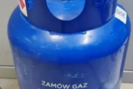 Butla gazowa pusta do gazu aktualna