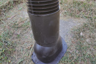 kominek wentylacyjny ocieplony Wirplast brąz