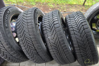 Koła zimowe  z oponami Michelin + kołpaki