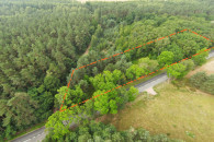 2230 m2 - działka przy głównej drodze - Stoczki
