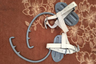 Słupołazy do słupów drewnianych jak nowe