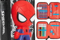 PIÓRNIK SZKOLNY 2-KOMOROWY 3D SPIDERMAN