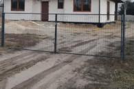 Brama budowlana tymczasowa