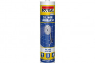 SOUDAL Silikon sanitarny 280 ml szary