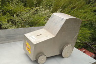 skarbonka mega duza auto z kwasowki