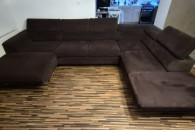 Duża Rogówka w kształcie U z funkcją spania