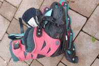 Łyżwy, buty narciarskie, łyżworolki