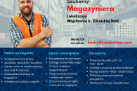Zatrudnimy magazyniera w Wojsławicach