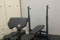 Ławka pod sztangę wielofunkcyjna używana