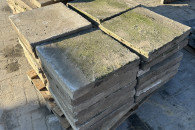 Zestaw 40 płyt używanych + krawężniki