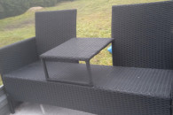 komplet techno ratanowy komplet kawowy nowy