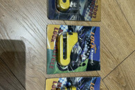 Blokada na tarczę hamulcową do skutera/motora