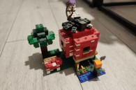 LEGO Minecraft, klocki, Dom w grzybie, 21179