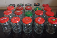 Słoiczki słoiki małe z nakrętkami 20szt