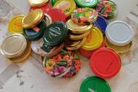 Nakrętki na słoiki fi 66 50szt