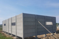 Garaż z płyt 12x6 m komplet
