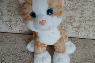 Kotek pluszak NOWY miauczący maskotka