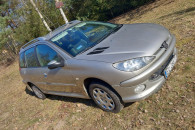 Peugeot 206 SW '06 165 tys. klima, nowe opony