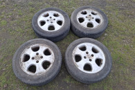 Felgi aluminiowe z oponami R15 Opel Astra G
