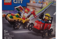 KLOCKI LEGO CITY 60458 PIZZA VS FIRE TRUCK