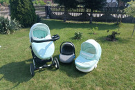 Wózek dziecięcy 3w1 BabyMerc Baby Merc Faster 2