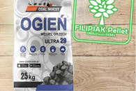 Węgiel orzech OGIEŃ ULTRA 29 workowany