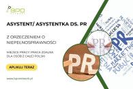 Asystent/ka ds. PR z orzeczeniem zdalnie