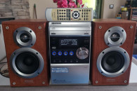 Mikrowieża HiFi Kenwood M-505 USB CD MP3 Kaseta