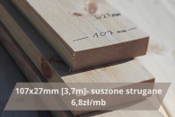 Drewno konstrukcyjne, deski suszone, deski elew