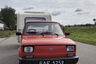 Fiat 126 p elegant plus przyczepka Niewiadów