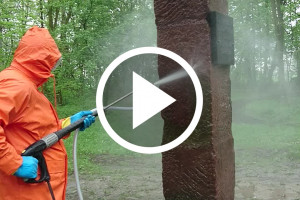 Mycie kostki, elewacji, usuwanie graffiti,